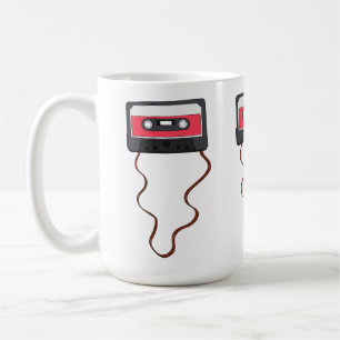 Ta bort Vintage för återföring av kassettbandsband Kaffemugg