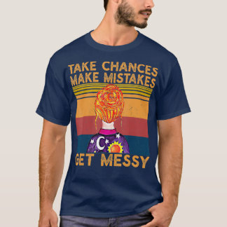 Ta chansen att få fel att hämta Messy Retro T Shirt