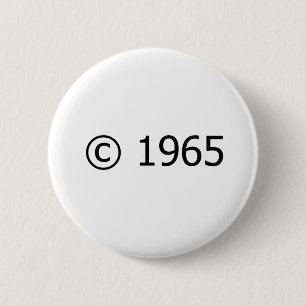 Ta copyrightt på 1965 knapp