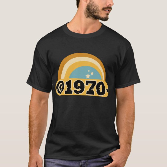 Ta copyrightt på 1970 tee (Framsida)