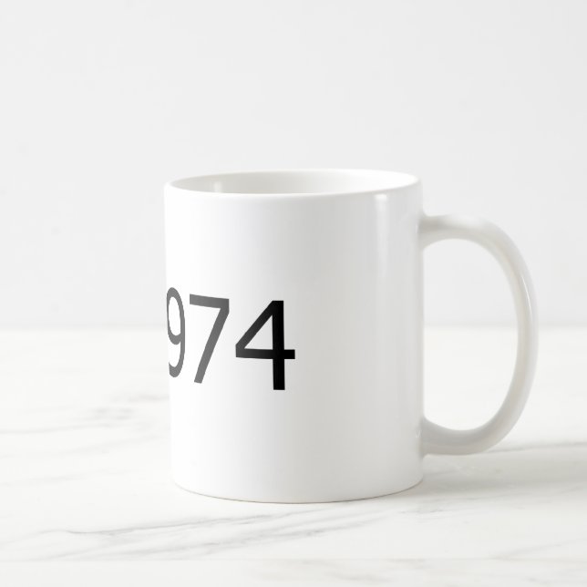 Ta copyrightt på 1974 kaffemugg (Höger)