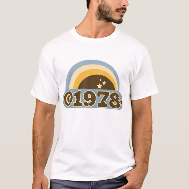 Ta copyrightt på 1978 tee shirt (Framsida)