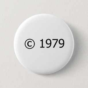 Ta copyrightt på 1979 knapp