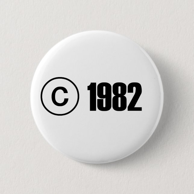 Ta copyrightt på 1982 knapp (Framsida)