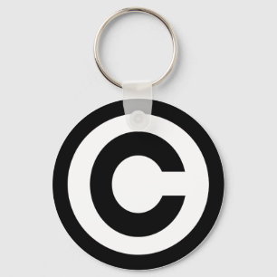 Ta copyrightt på nyckelring
