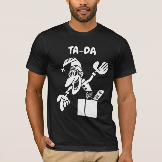 TA-DA-jack i lådan T-shirt (Framsida)