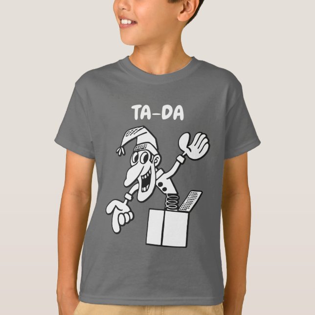TA-DA-jack i lådan T-shirt (Framsida)