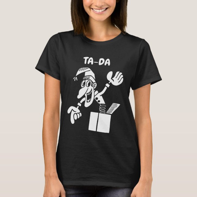 TA-DA Jack-in-the-box T-shirt (Framsida)
