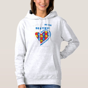 Ta den här söta Pussel-Bäran blå för min syster T- T Shirt