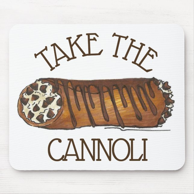 Ta den italienska chokladkonsten i Cannoli Chip Musmatta (Framsidan)