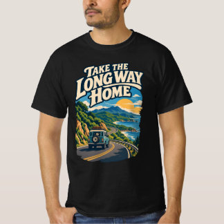 Ta den långa vägen hem t shirt