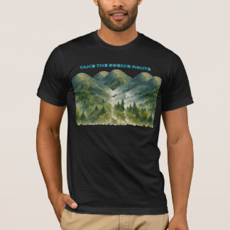 Ta den natursköna rutten – Mountain Adventure T-Sh T Shirt