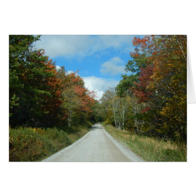 Ta den öppna vägen OBS kort (Framsidan Horizontal)