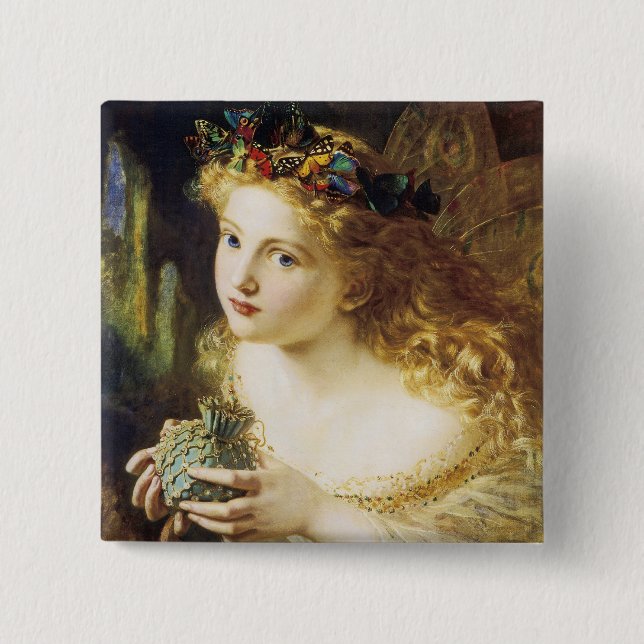 Ta den rättvisa Ansikte i kvinnan Knapp (Framsida)