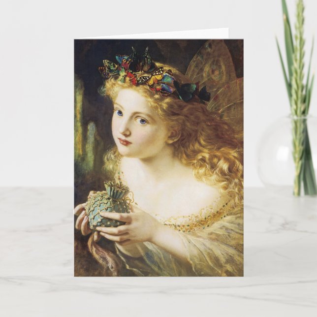 Ta den rättvisa Ansikte i kvinnan Kort (Framsida)