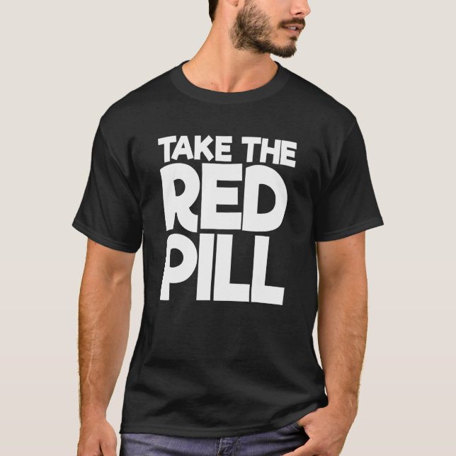 Ta den röda fyllningen 2 t shirt (Framsida)