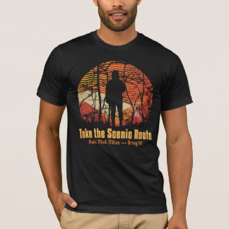 Ta den sceniska vägen. Rain, Lera, Miles. T Shirt