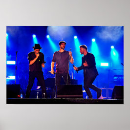 Ta den som leker levande i konsert poster
