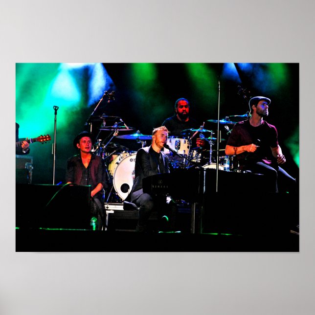 Ta den som leker levande i konsert poster (Framsidan)