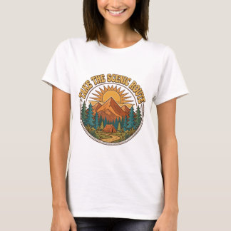 Ta den väg Camping T Shirt