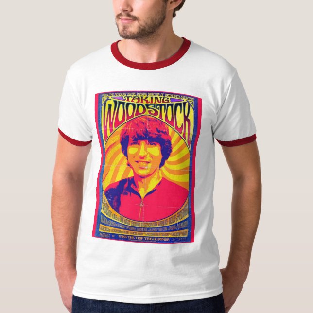Ta den Woodstock Ringerutslagsplatsen Tee Shirt (Framsida)