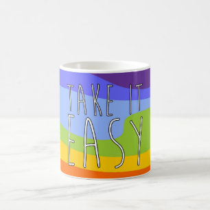 TA DET ENKELT + din bakgrund Kaffemugg