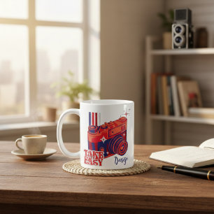 Ta det enkla Retro-kameran Kaffemugg