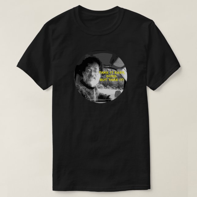 Ta det enkla Terence McKenna T Shirt (Design framsida)