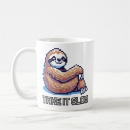 Ta det långsamma Hanging Sloth Kaffemugg