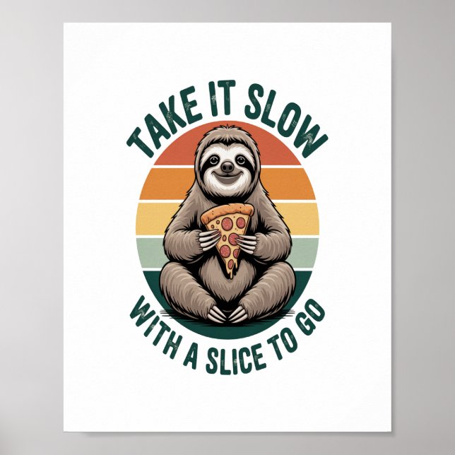 Ta det långsamt med ett segment att gå poster (Framsidan)