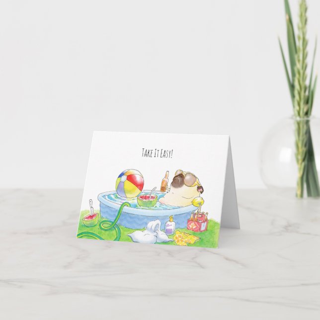 Ta det lätta puckelkortet kort (Framsida)