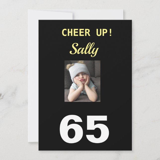 Ta det lugnt! 65e Grattis på födelsedagen Funny Gr (Framsida)