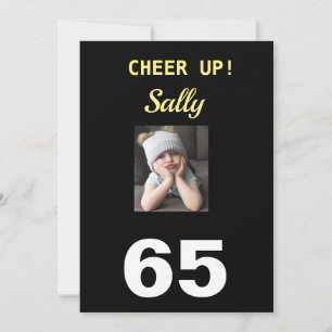 Ta det lugnt! 65e Grattis på födelsedagen Funny Gr