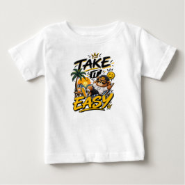 Ta det lugnt – Avslappnad Typsnittsdesign för Goda T Shirt