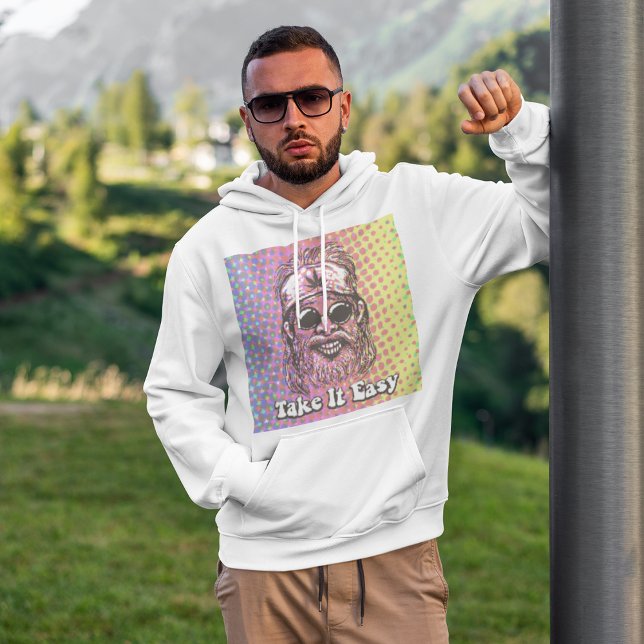 Ta det lugnt Hippie Hoodie (Skapare uppladdad)