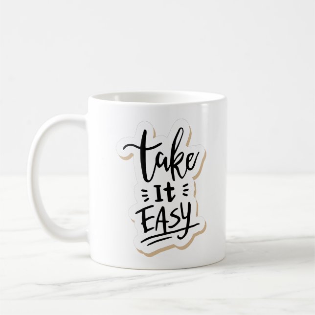 ta det lugnt kaffemugg (Vänster)