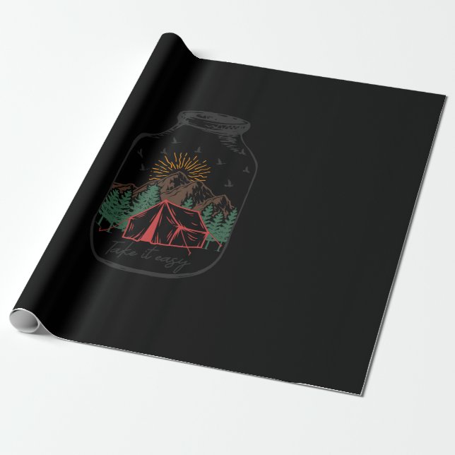 Ta det lugnt presentpapper (Utrullad)