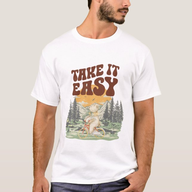 Ta det lugnt t shirt (Framsida)