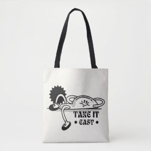 Ta det lugnt tote bags tygkasse