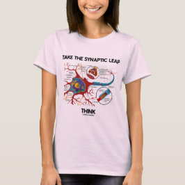Ta det Synaptic hoppar tänkan (Neuron/Synapse) T-shirt