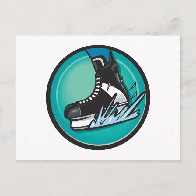 Ta det till isen vykort (Framsida)