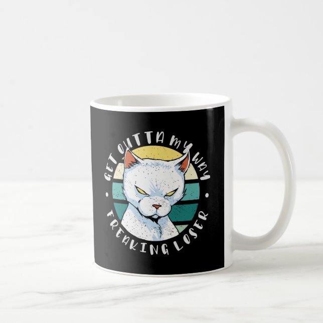 Ta dig ur min väg, Moody Cat-inbjudan Kaffemugg (Höger)
