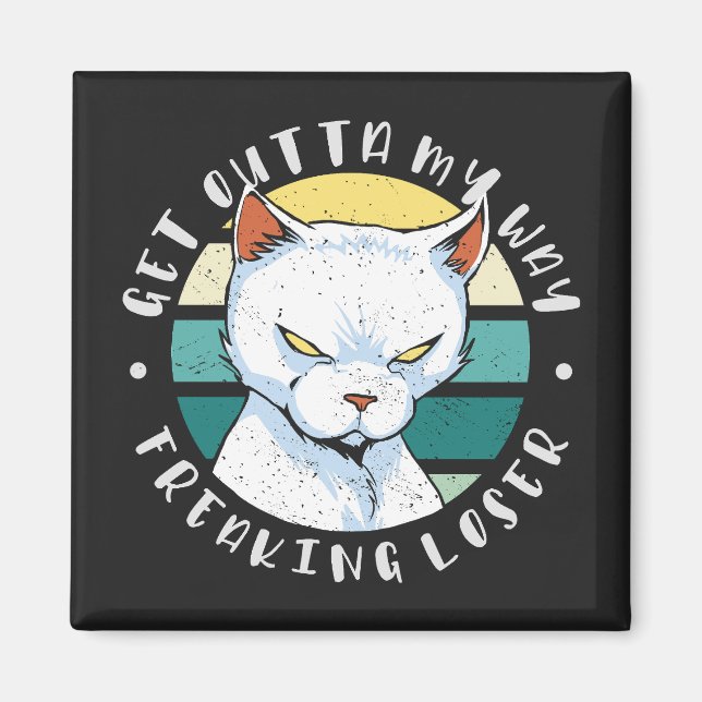 Ta dig ur min väg, Moody Cat-inbjudan Magnet (Framsidan)
