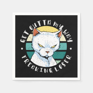 Ta dig ur min väg, Moody Cat-inbjudan Pappersservett