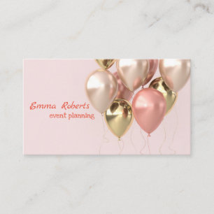 Ta dig ur Rosan med Elegant Ballon Design Visitkort