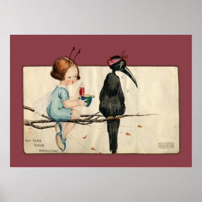 Ta din medicin poster (Framsidan)