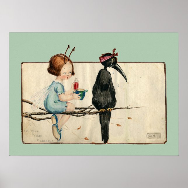 Ta din medicin poster (Framsidan)