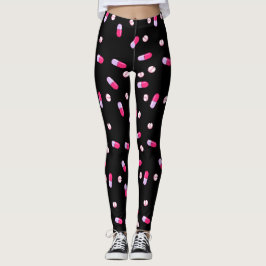 Ta din medicindamasker (svarten) leggings