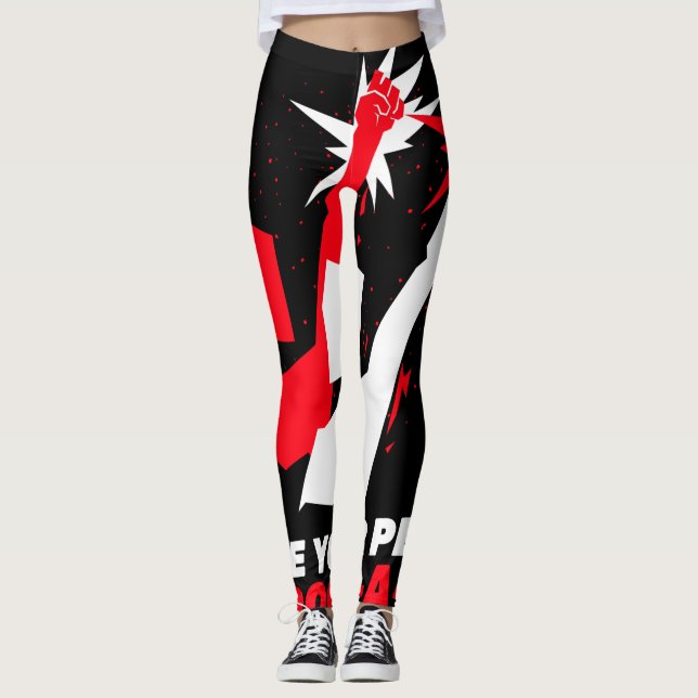 Ta din Ställe"N Sten-A-oN 7 Leggings (Framsida)