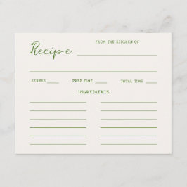 Ta emot Möhippa för handskriven Grönt Tilläggskort